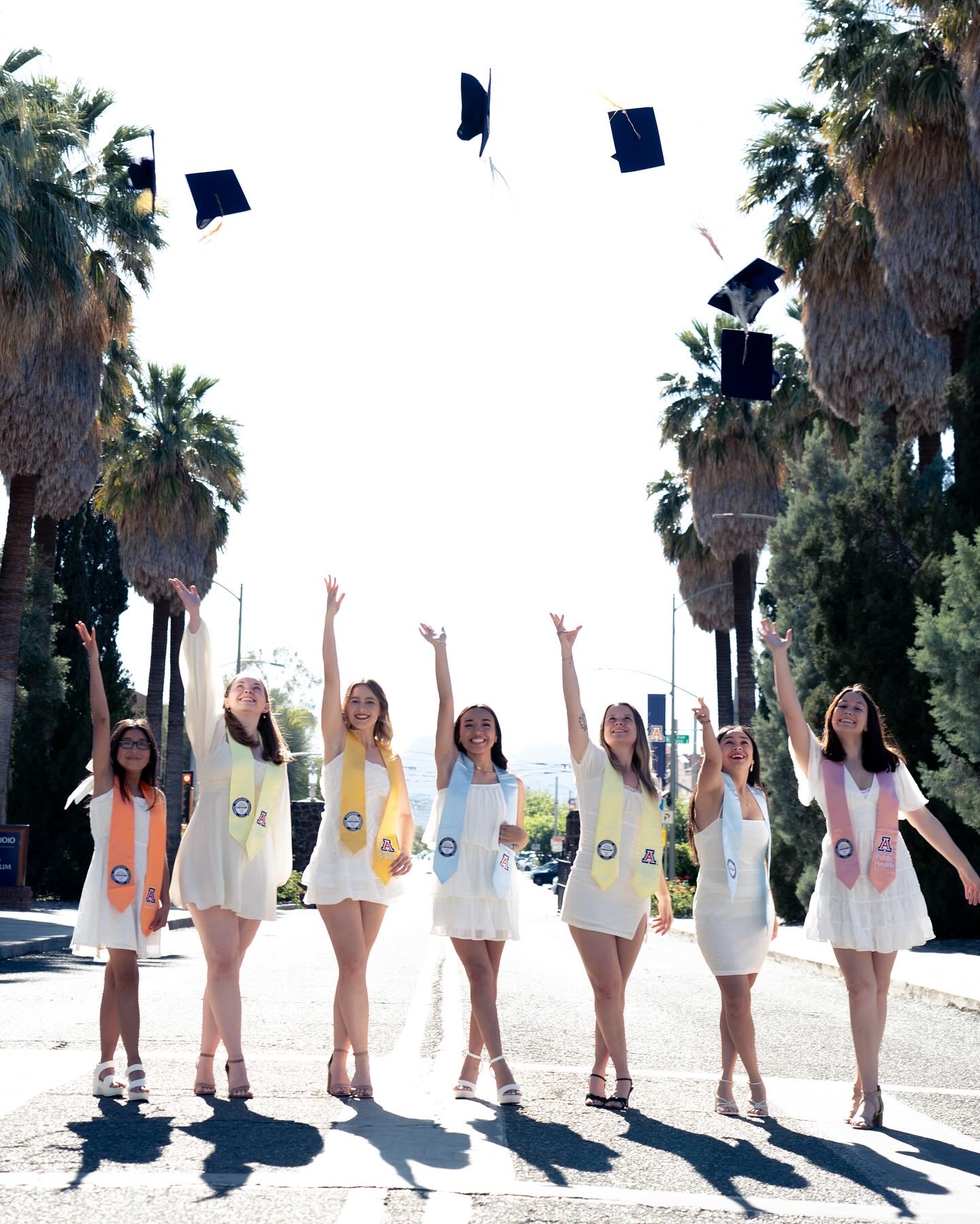 Graduation portrait photography