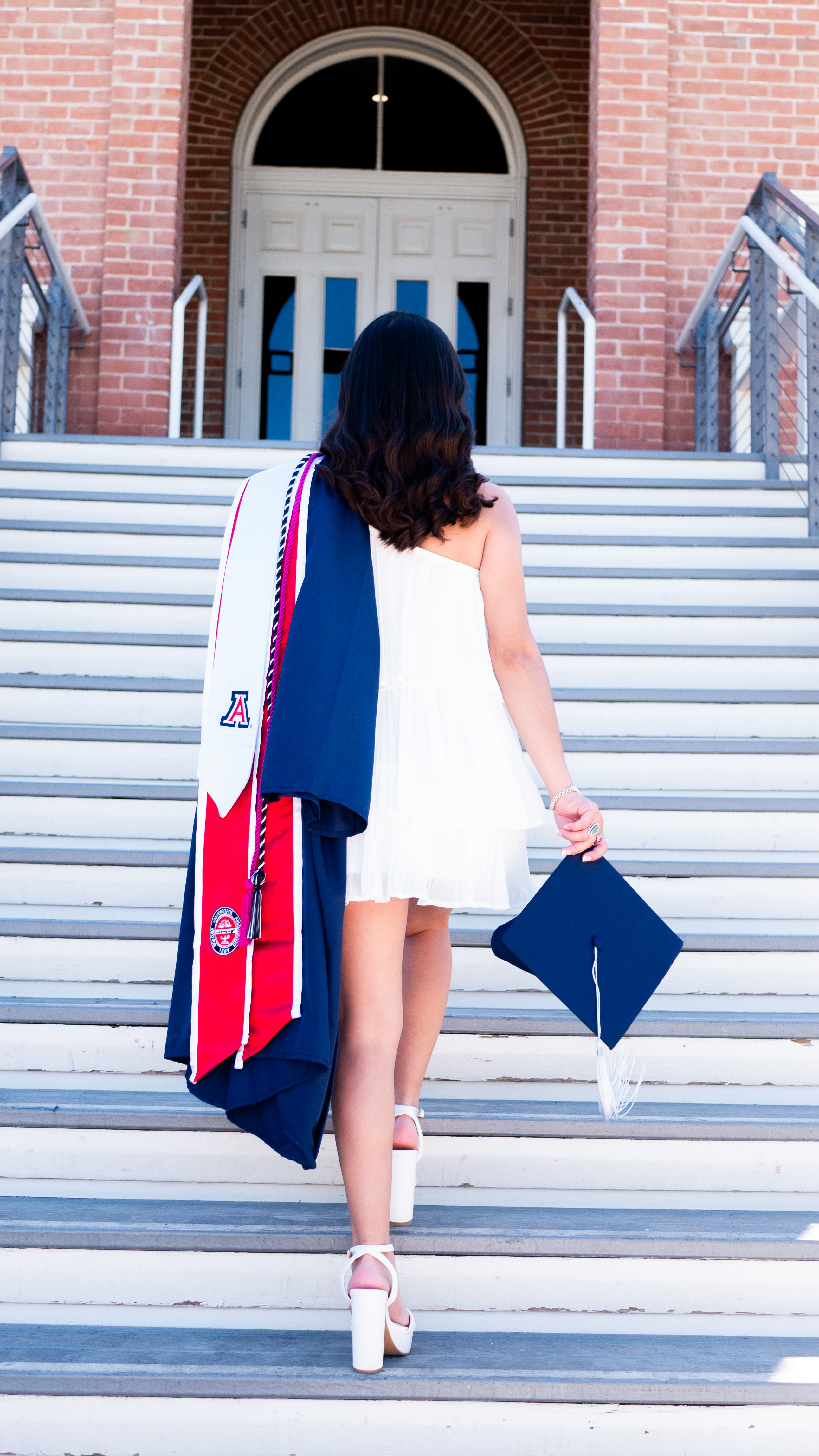 Graduation portrait photography
