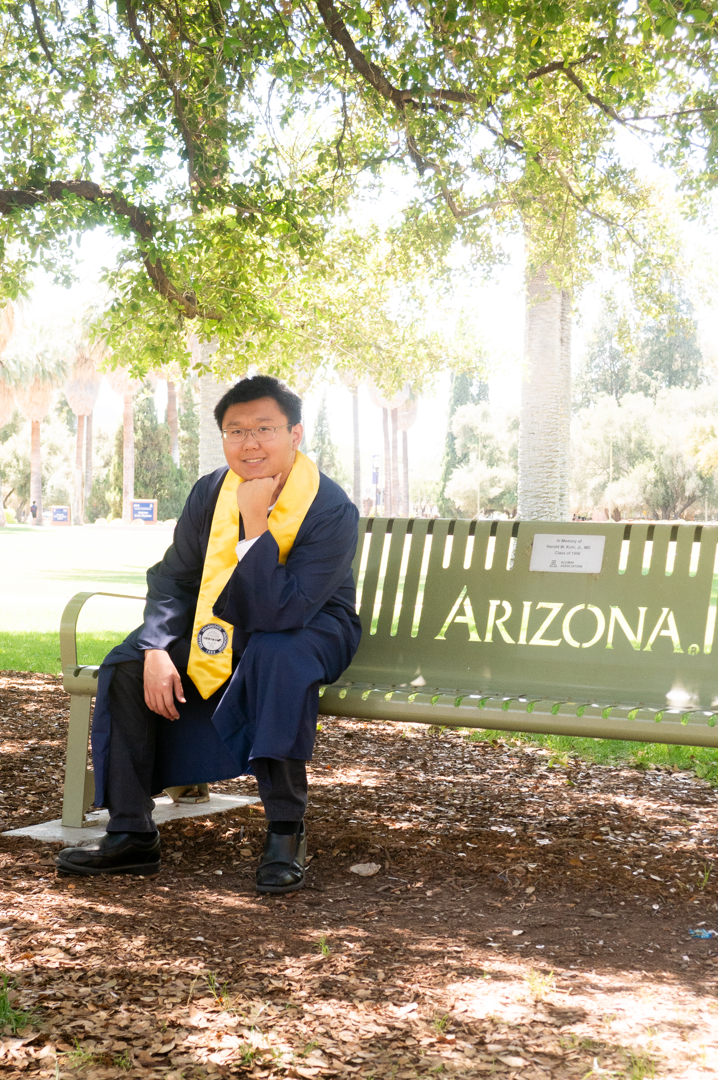Graduation portrait photography