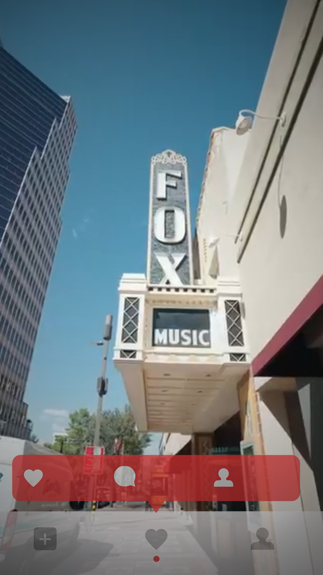 Fox Theatre Instagram Reel thumbnail